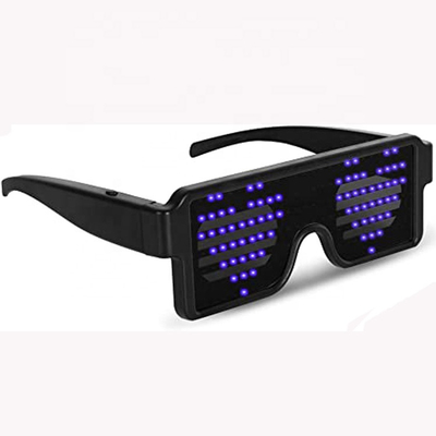 11 Model Işıklı LED Gözlük