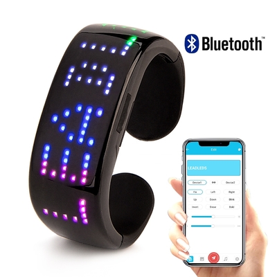 Bluetooth Uzaktan Kumandalı LED Bileklik Uygulama Programı Metin Kalıbı