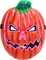 Ayarlanabilir Lastik Bantlı Halloween Balkabağı Işıklı Yüz Maskesi