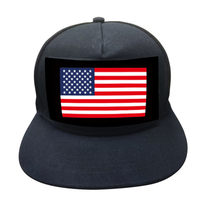 Yanıp Sönen DJ Snapback Sound Aktif LED Işıklı Beyzbol Şapkaları