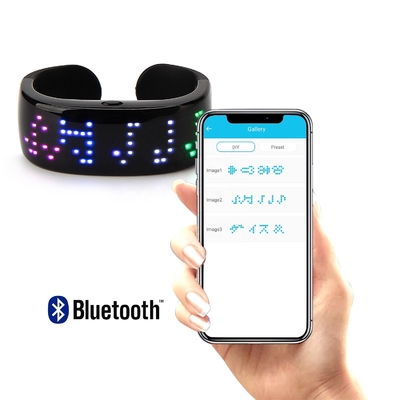 Akıllı Telefon Uzaktan Kumandalı Led Bilezik APP Düzenleme Mesajı Çizimi